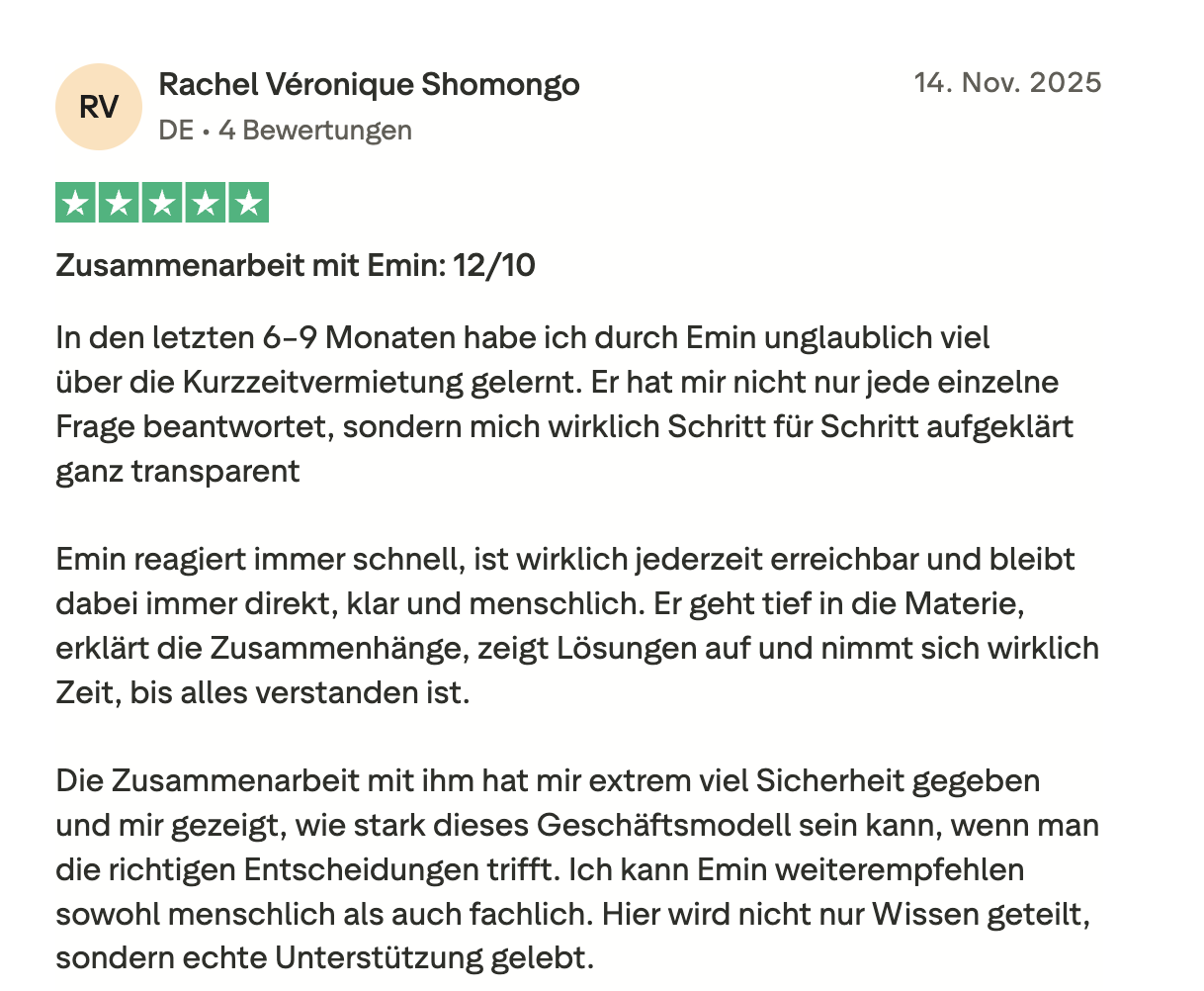 Trustpilot Bewertung 9